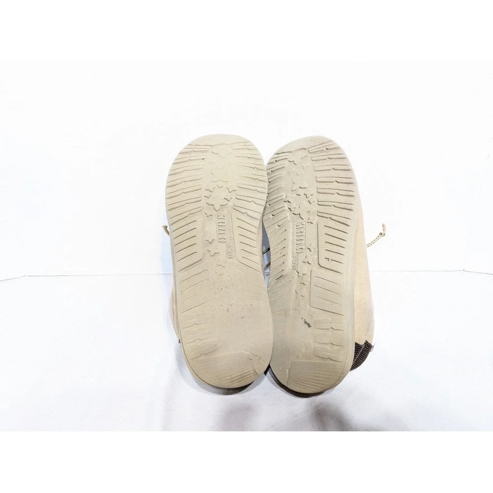 Hey‎ Dude Wally Workwear Tan Men's Size 7 Slip On Shoes Uniform Loafers Comfort